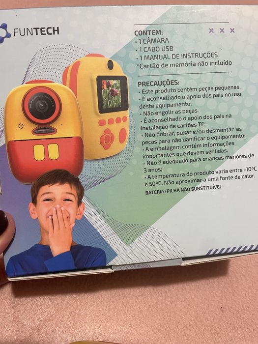 Camera  digital infantil /foto e videos /imprime e grava na memoria