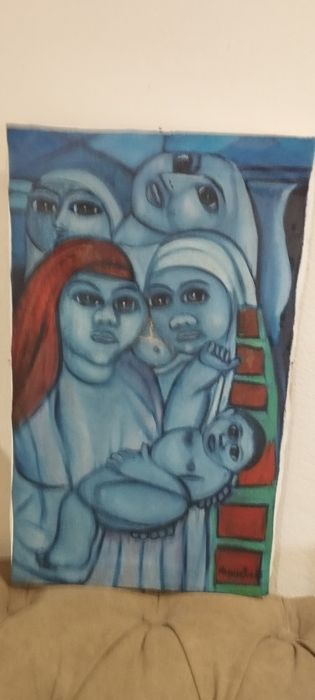 Quadro Óleo de Ramanefer 85