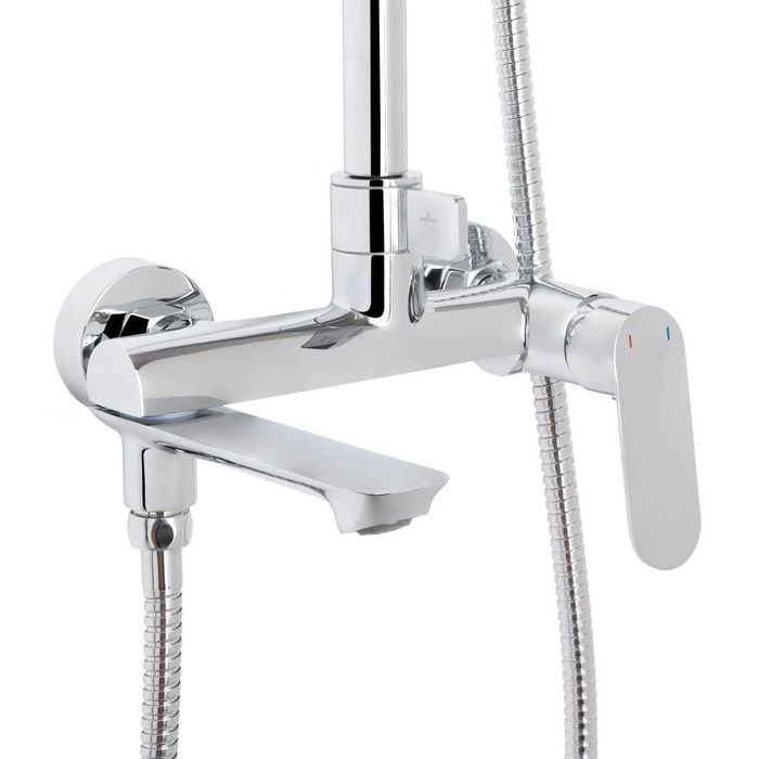 Душова система універсальна Evia, Chrome на три споживача