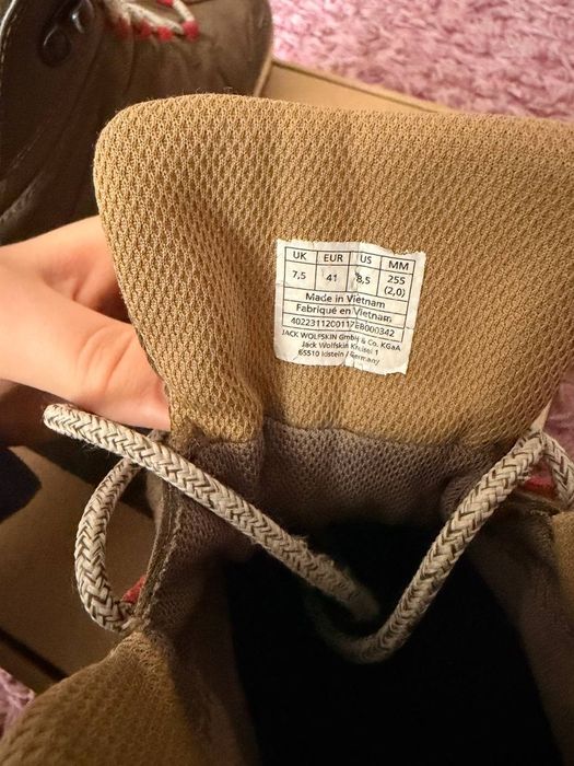 Трекінгові Черевики Jack Wolfskin Texapore Mid M Rocksand 41 EU розмір