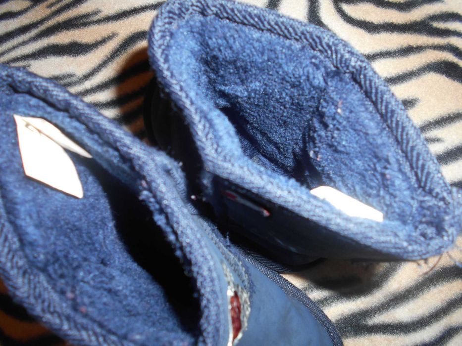 Botas quentinhas Menina 27 azul escuro MINNIE