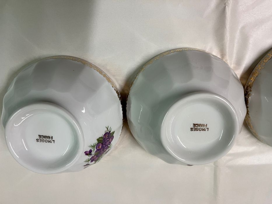 Tigelas Limoges e chinesas
