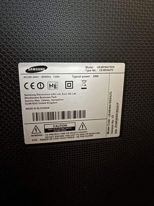 Telewizor Samsung Smart TV 48" Full HD Wi-Fi