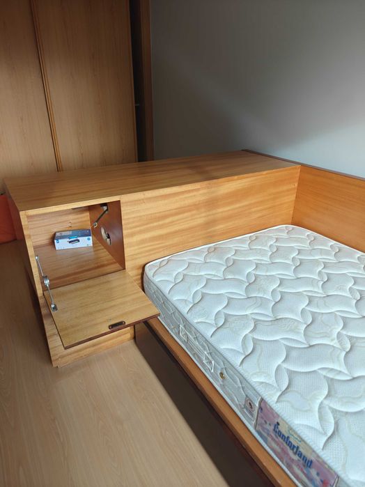 Cama estúdio 190x100 - 4 gavetas - transformável em cama de Casal