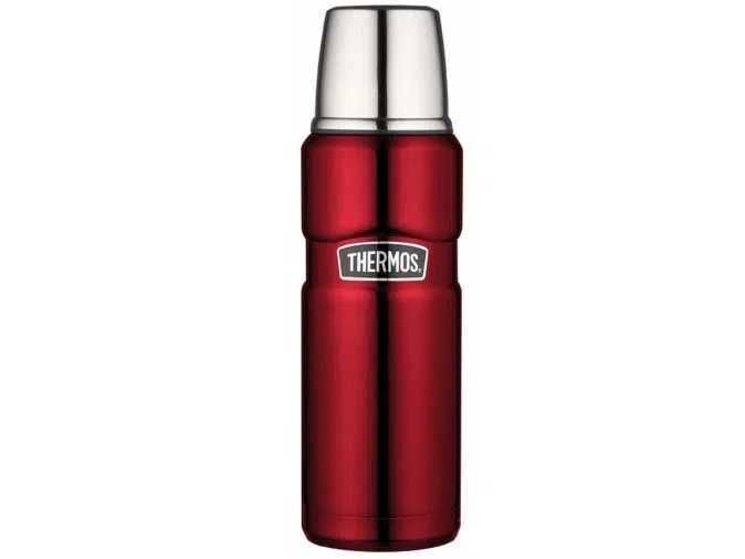 Termos podróżny na herbatę, kawę, Thermos King 470 ml, czerwony