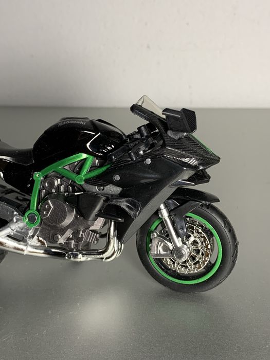 Модель 1/18 мотоцикла kawasaki ninja масштабна модель іграшка