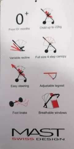 MAST SWISS DESIGN M4 wózek spacerowy