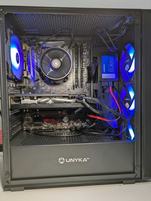 PC - R5 2600X | RX 580 8GB | 16GB 3200Mhz | Caixa Nova