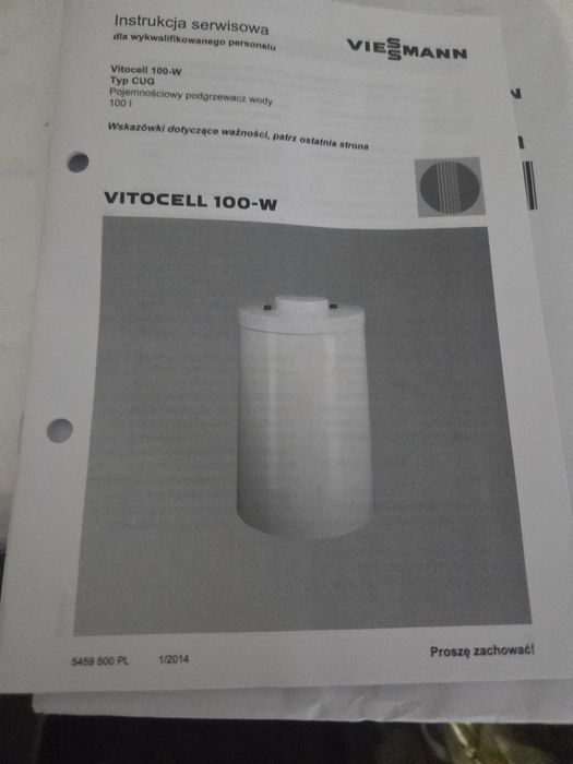 Podgrzewacz wody Viessmann 100w