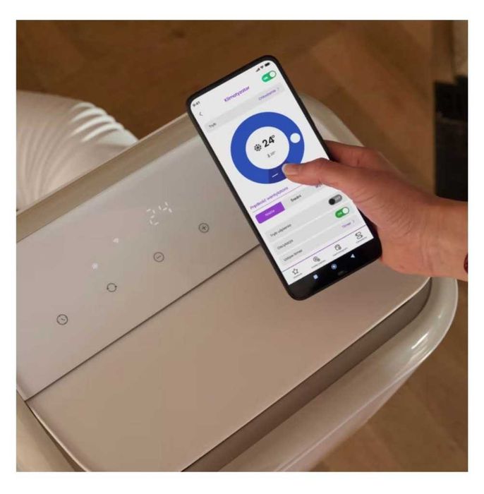 Klimatyzator monoblok GoodHome 9000 BTU Wi-Fi Myko smart + pilot NOWY!