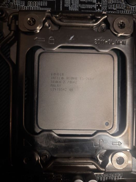 Комплект серверный на xeon 2680
Actica ddr3 - 1600 4gb x4
Мать x79z ve