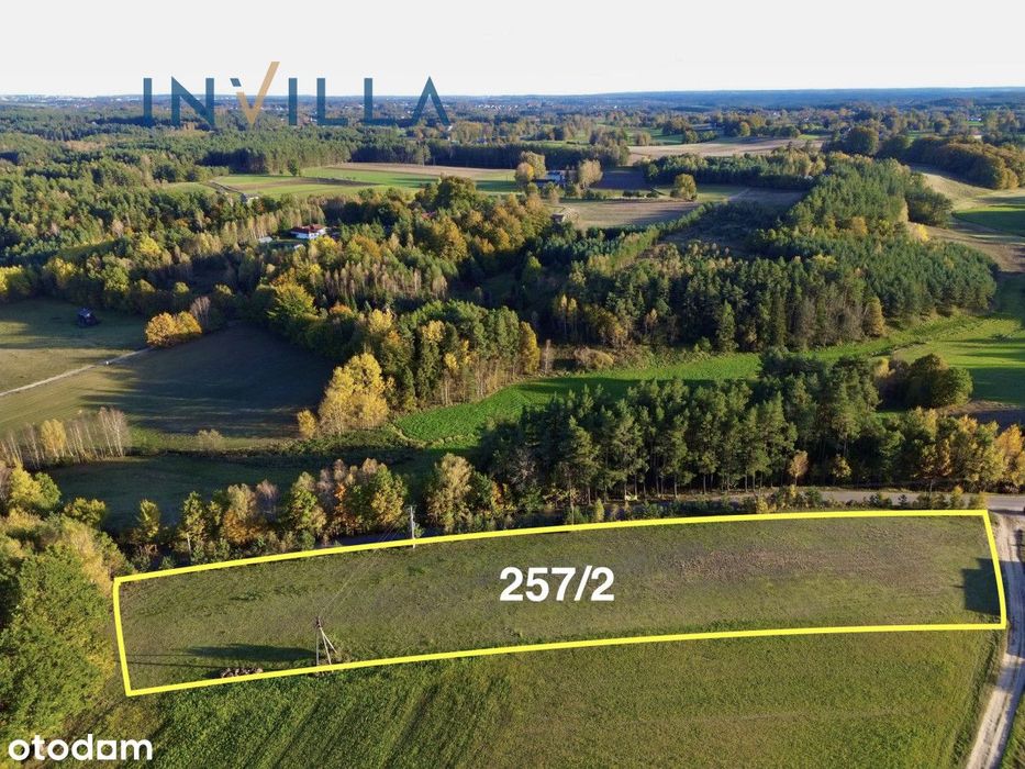 Działka budowlana Rąb w powiecie kartuskim