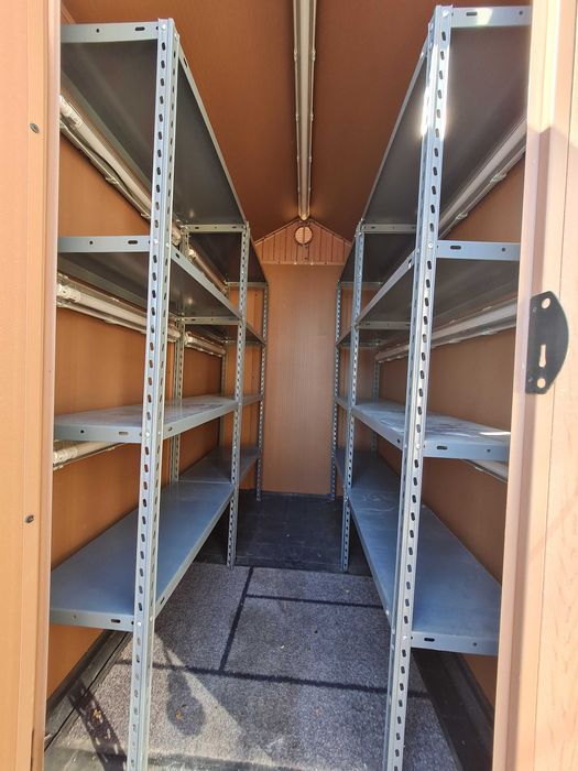 Abrigo de resina 125,8 x 184,5 x 205 - 2,2 M² Castanho Keter Darwin