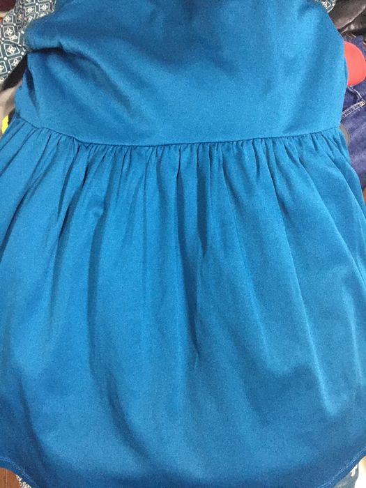 Vestido forrado 7/8 anos