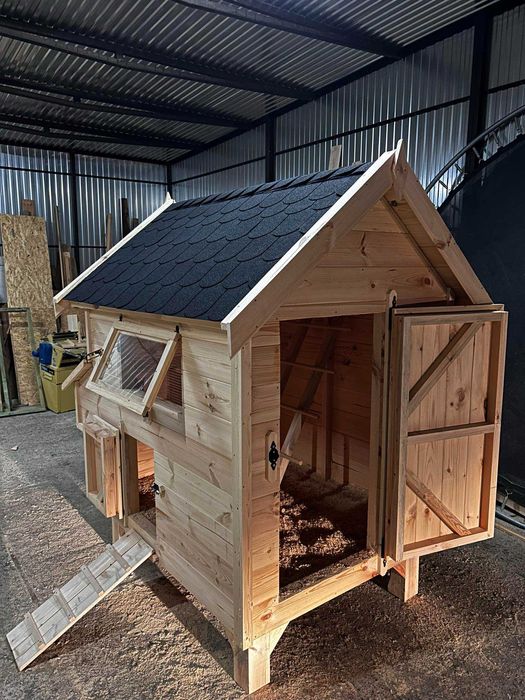 Kurnik dla kur, solidne wykonanie. 10-12 sztuk. Nóżki!