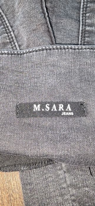Jeansy wyszczuplające wysokim stanem M.Sara  r.26