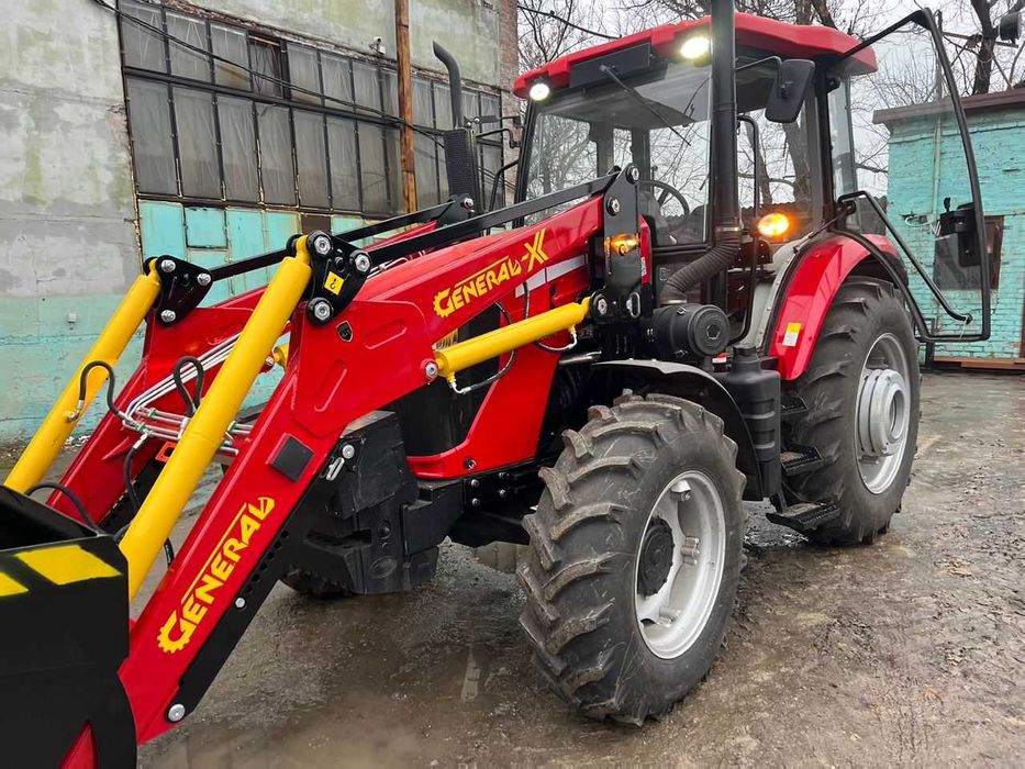 Швидкознімний фронтальний навантажувач КУН GENERAL X