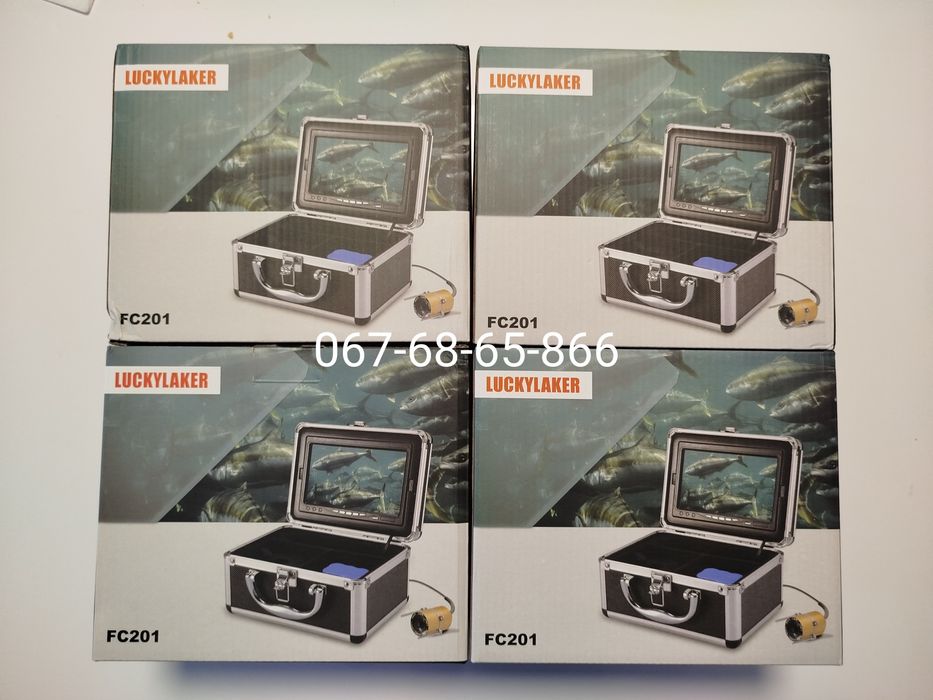 Рибошукач Ехолот Підводна камера для риболовлі в кейсі
