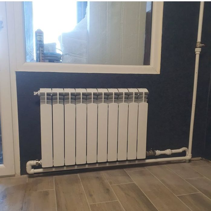 Установка радиаторов замена батареи сантехник трубы замена стояка кран