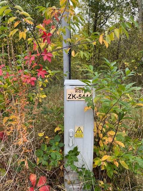 Działka | 57 arów wśród drzew | wz na dom | Prąd, studnia, asfalt | Bielcza