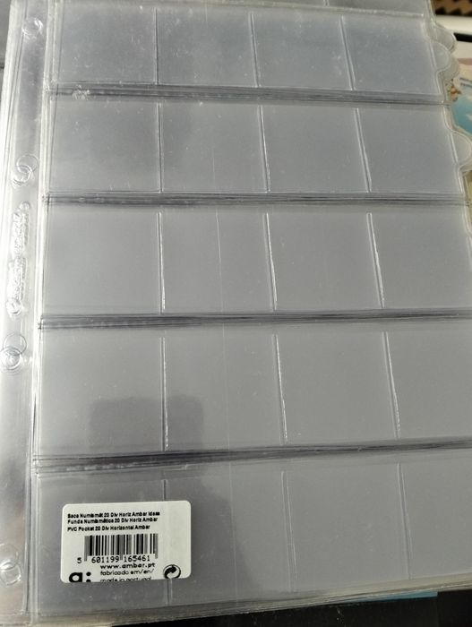 Saca numismática novas Ambar 20div