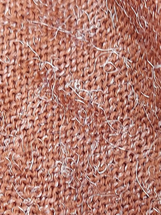 Stary Sweter męski brązowy z czasów PRL rozmiar XL/2XL Firma JWONA