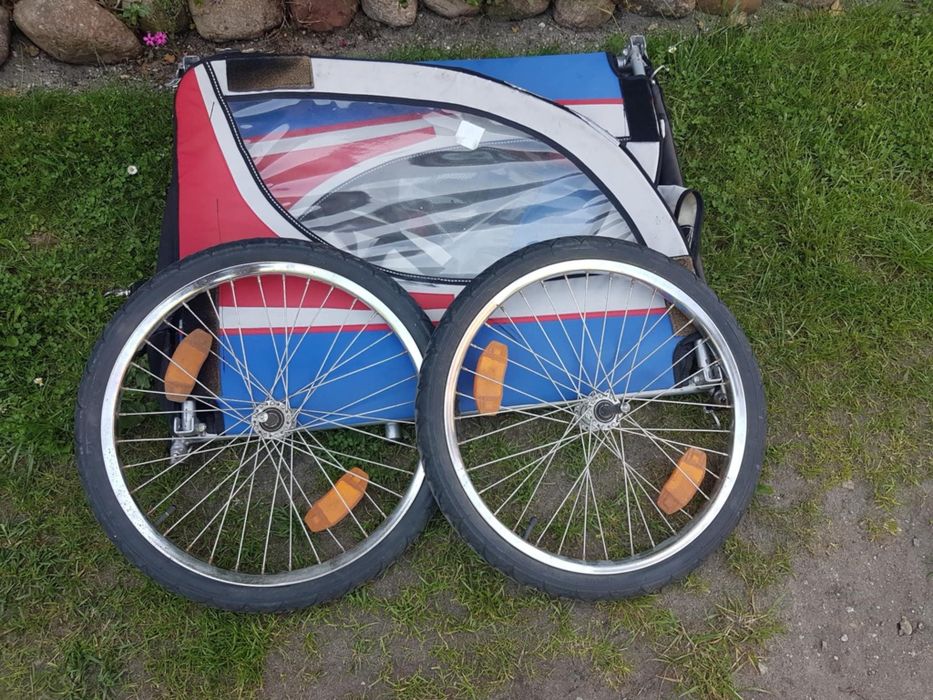 Przyczepka rowerowa dla dzieci