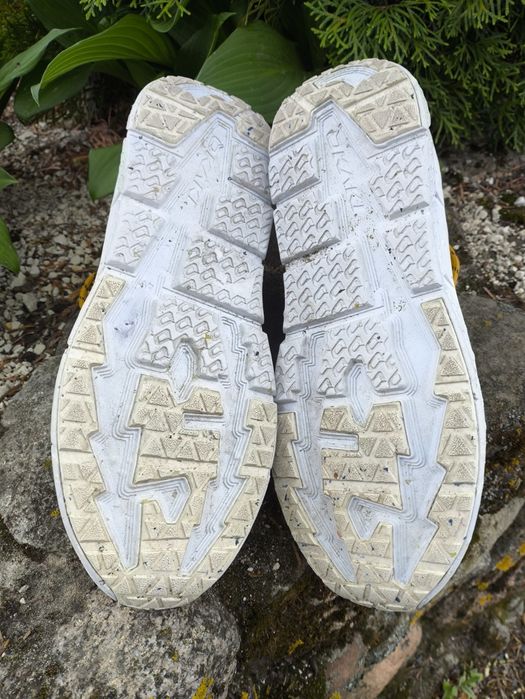 OKAKI Sneakersy Męskie Recycled | Rozmiar 41 | Szary & Pomarańczowy