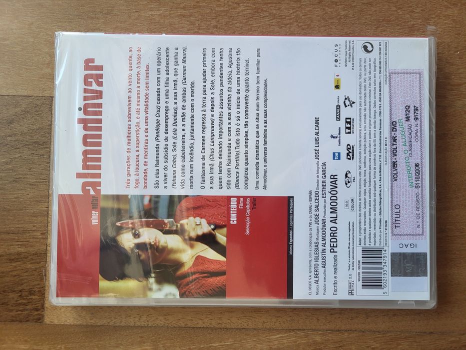 Filme DVD | Volver (Novo)