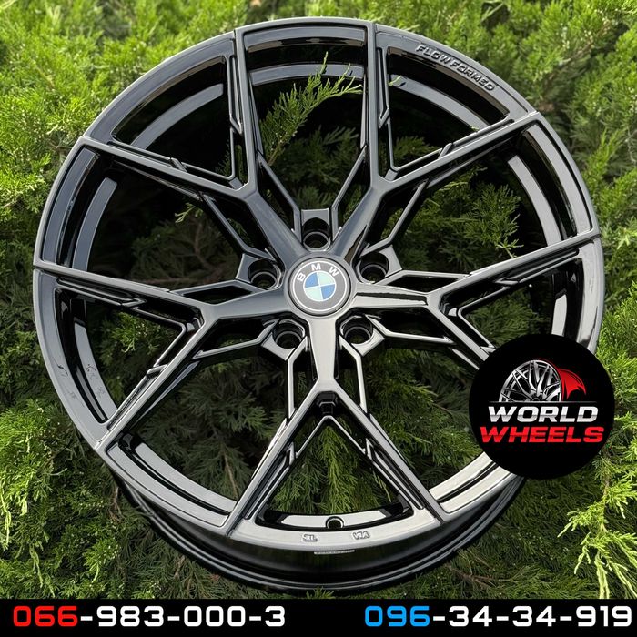 Диски R20 5x120 BMW X5 X6 E53 E70 F15 E71 F16 VOSSEN разноширокие черные ковка