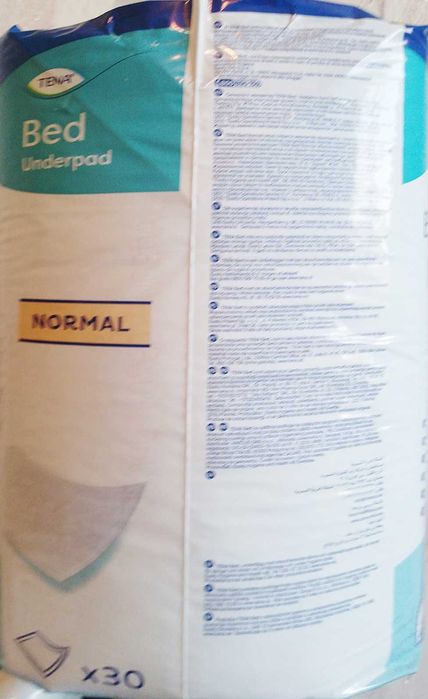 Одноразові пелюшки Tena Bed Underpad Normal поглинаючі, 60 х 60, 30 шт