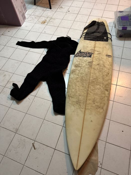 Plancha de surf usada