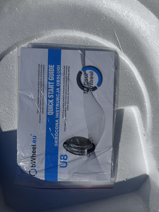 Monocykl elektryczny bwheel u8 nowy taniej niż hulajnoga!