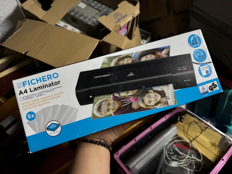 Laminator Zestaw do laminowania kartek nowy