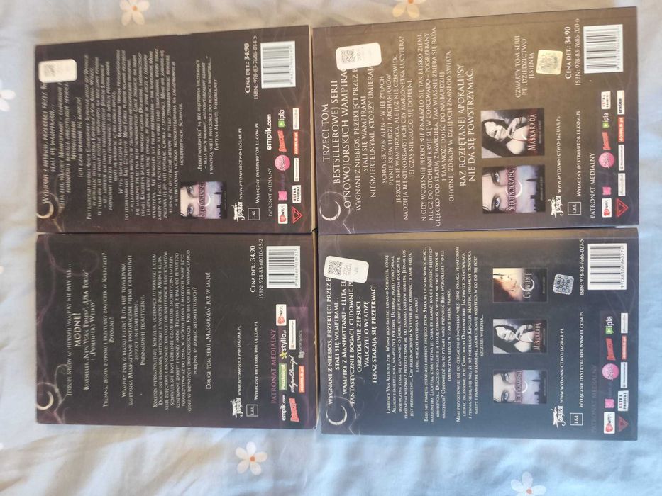 Błękitnokrwiści 1-4 Melissa de la Cruz