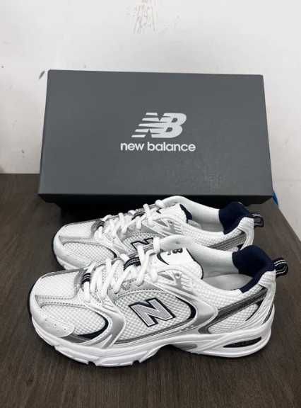 New Balance 530 White Silver Navy R.36
