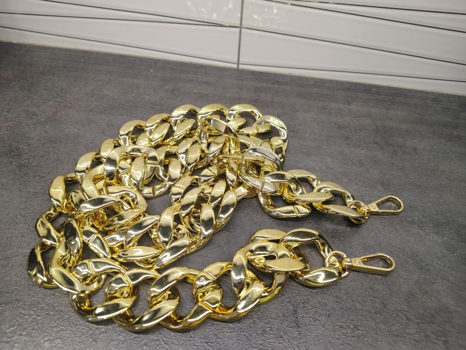 Pasek do torebki łańcuch złoty 100 cm