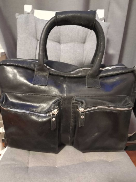 Продам сумку-портфель, саквояж з натуральної шкіри