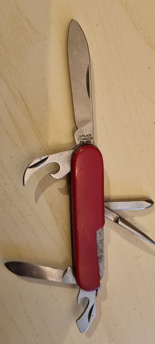 Zabytkowe scyzoryki Gerlach  kolekcja  prl