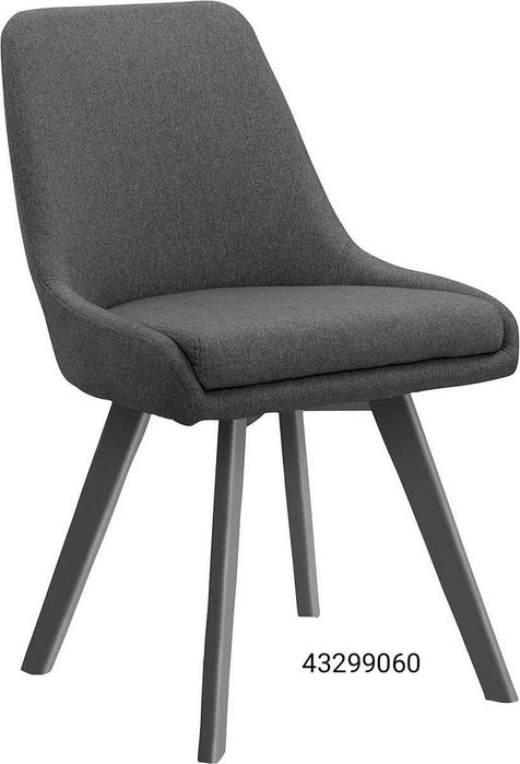 Wyprzedaż Krzesło antracyt  materiał