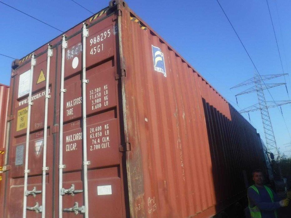 Kontener morski magazynowy 40 DV/HC 12 metrowy, używany