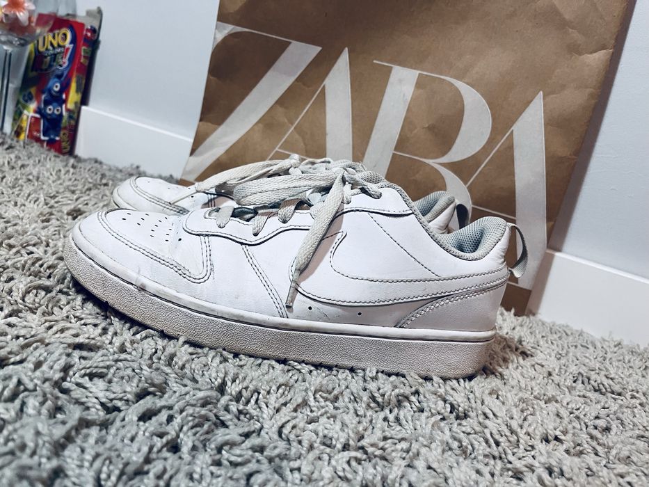 Biale sneakersy rozm 39 nike typu air force