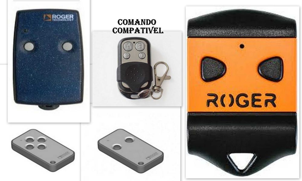 Comando de garagem " universal "