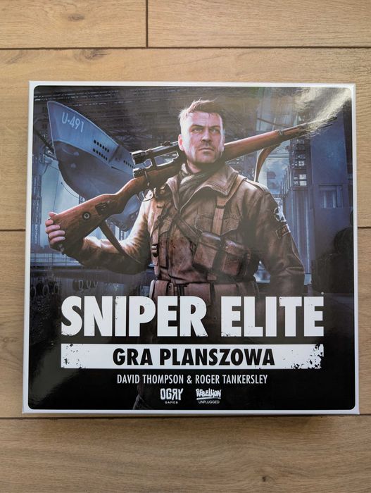 Sniper Elite PL gra planszowa - jak nowa
