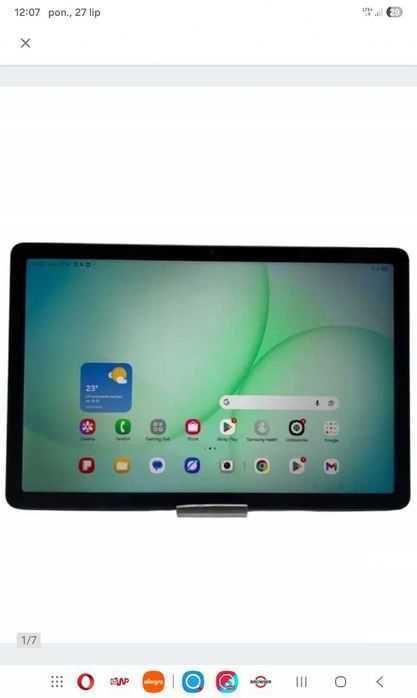 EXTRA TABLET SAMSUNG A11 X236. Gwarancja producenta. Ekran 11 cali. Pamięć 6/128gb. Bateria 7000