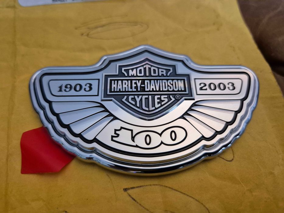 Símbolo Harley Davidson novo 100 anos para Sissy bar etc