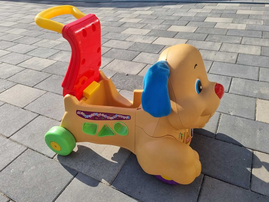 Fisher Price szczeniak chodzik jeździk