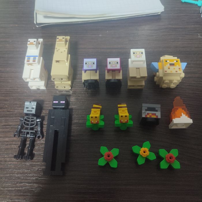 Минифигурки Лего Майнкрафт