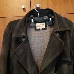 Casaco em pele de porco