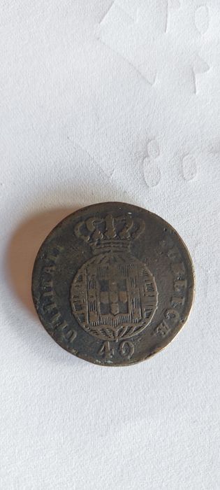 40  reis 1824 D Maria